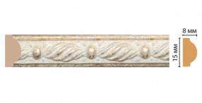 Молдинг DECOMASTER 130-18 (15*8*2400мм)